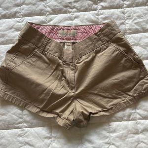 J Crew Factory 3” Chino Short - Tan